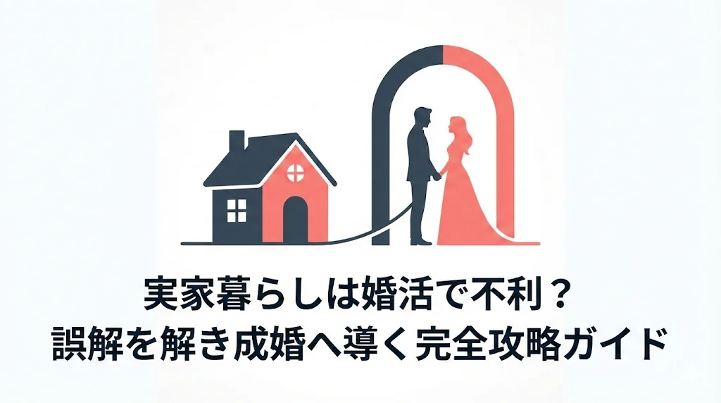 実家暮らしは婚活で不利？誤解を解き成婚へ導く完全攻略ガイド